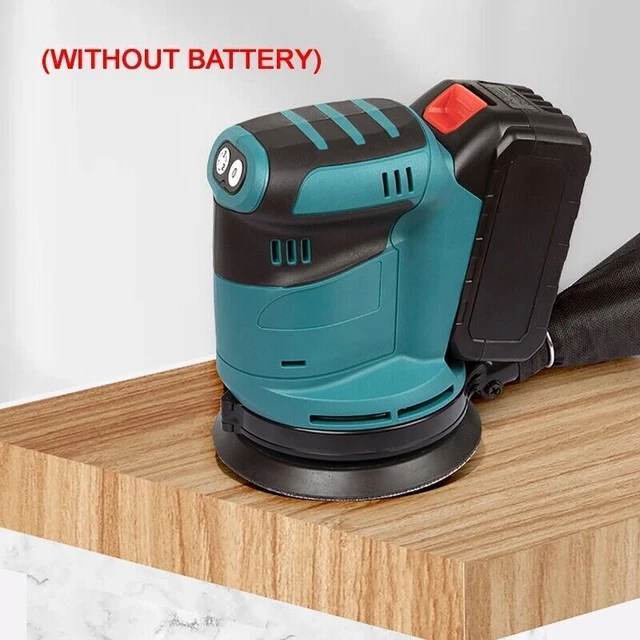 Image of Makita DBO180 cordless random orbital sander on Lowe's website
