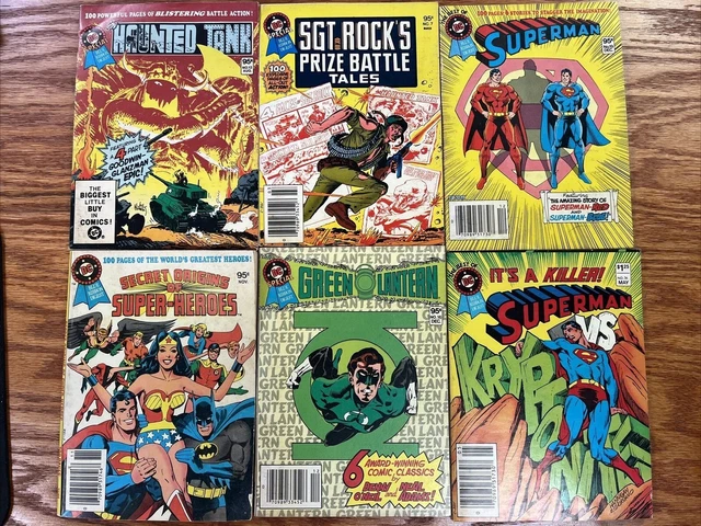 Lot of 34 DC Comics Blue Ribbon Digest Bronze Age (1979-1985)