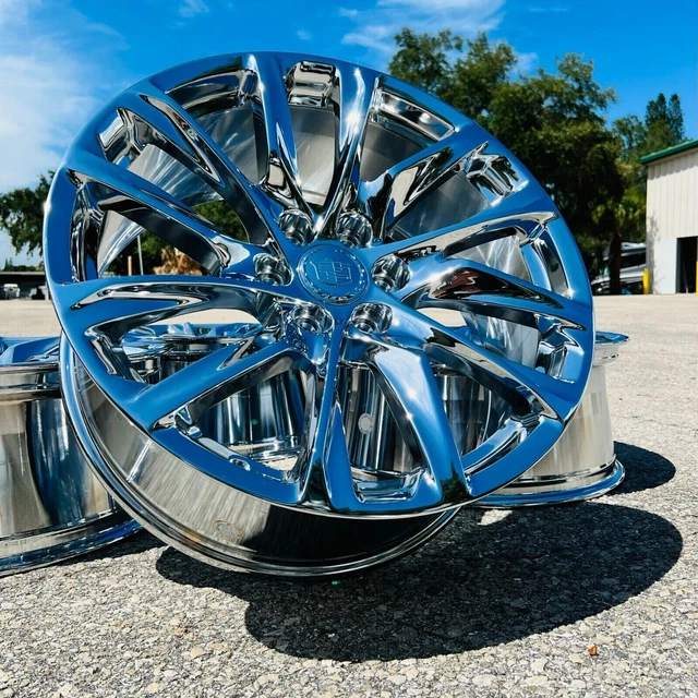 22& CHROME ESCALADE Wheels Rims Chevy Silverado Tahoe Suburban GMC