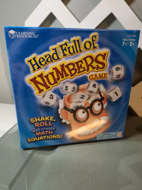 Learning Resources - Head Full Of Numbers Game - Brand New