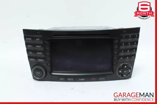 03-08 Mercedes W211 E350 CLS500 CLS550 Comand Head Unit Navigation Radio CD OEM