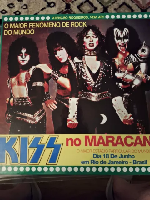 KISS BRAZIL 1983 3LP BOX SET T SHIRT BOOKLET POSTER And MORE. LIMITED EDITION