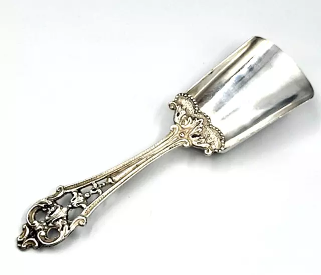 Silber Löffel Sahnelöffel Jugendstil Floral Antik