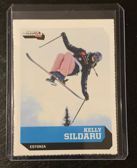 KELLY SILDARU ROOKIE X Games 2019 Sports Illustrated SI for Kids Olympic GOLD NM