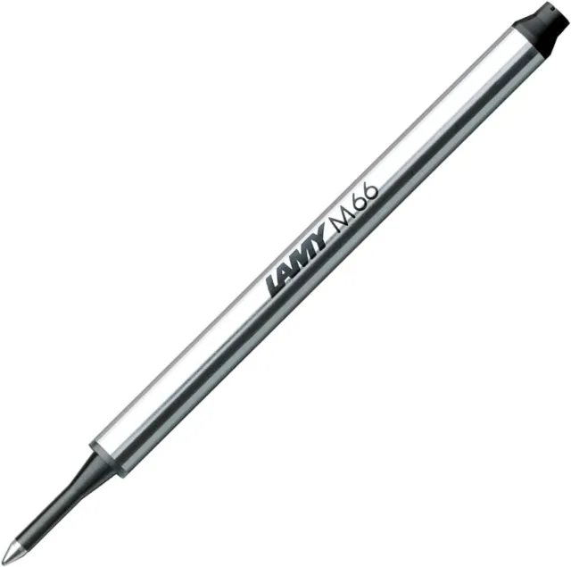 LAMY M66 Tintenroller Mine SCHWARZ Stärke M für Tintenroller ohne Kappe imporium