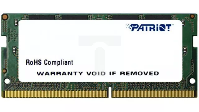 Patriot Memory Signature PSD48G240081S (DDR4 SO-DIMM 1 x 8 GB 2400 MHz CL /T2DE