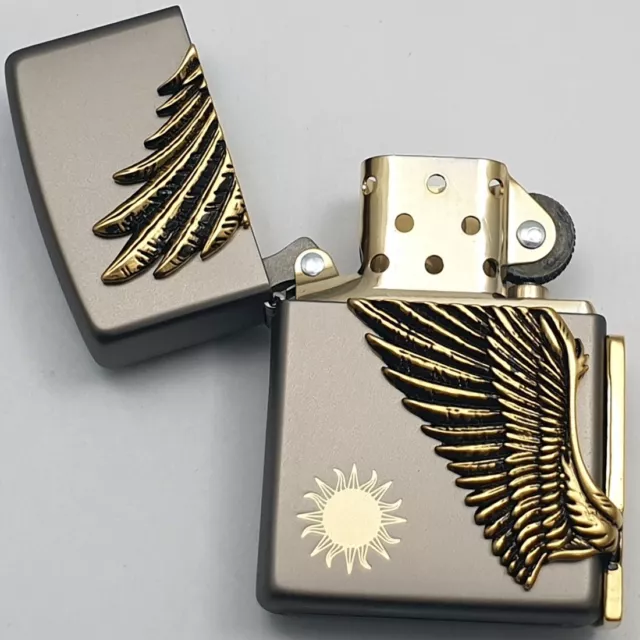 Zippo Lighter Limited Edition Caliphash Hours Antique Special Black Velvet Case 2