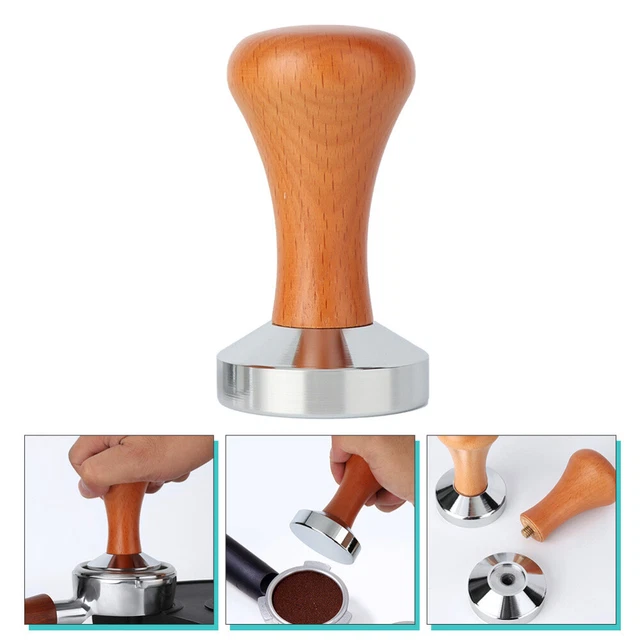 Lieferung Von Kaffeepulverpressen Manipulation Espresso Gepresstes Puderpad