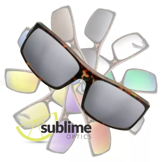 POLARIZED Metallic Silver Mirror Replacement Lenses for Von Zipper Kickstand