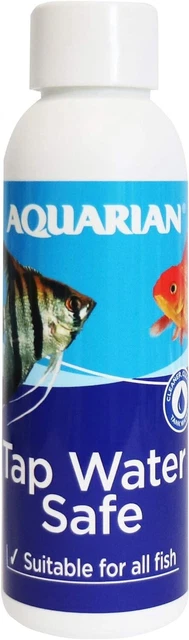 AQUARIAN TAP WATER SAFE, Aquarium Water Conditioner, 118 ml-Bottle