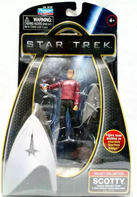 Star Trek SCOTTY Galaxy Collection NEW SEALED 2009 Playmates 3.75"