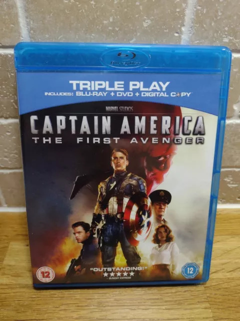 Marvel Studios: Captain America The First Avenger Blu-Ray & DVD