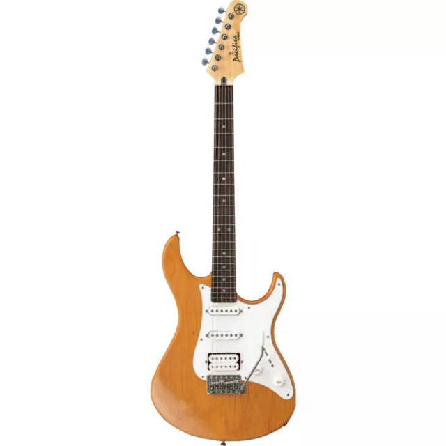 YAMAHA Pacifica 112J Guitare Électrique En Jaune Natural Satin