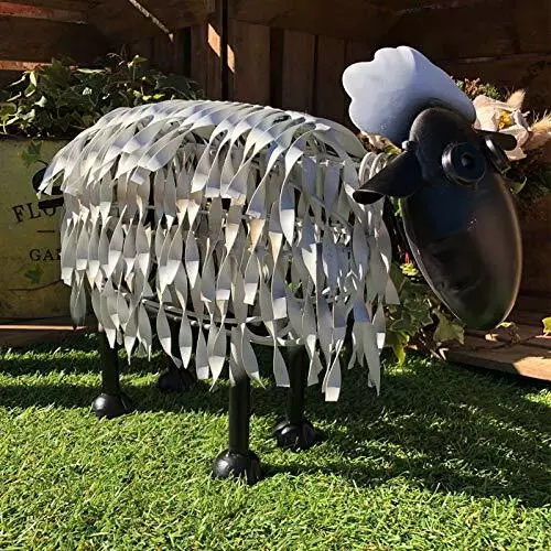 Outdoor Shaun The Sheep Lamb Animal Garden Art Statue Ornament Large Sculpture