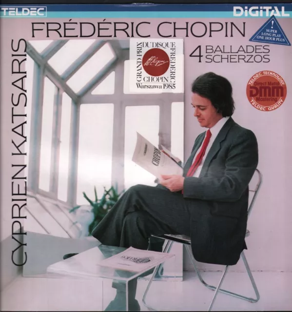 643053 Cyprien Katsaris Frederic Chopin - 4 Ballades / 4 Scherzos LP vinyl