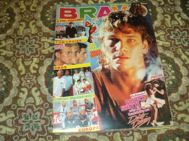 #Bravo - 1988/43 Patrick Swayze Europe Munchener Freiheit Eros Ramazzotti Bros