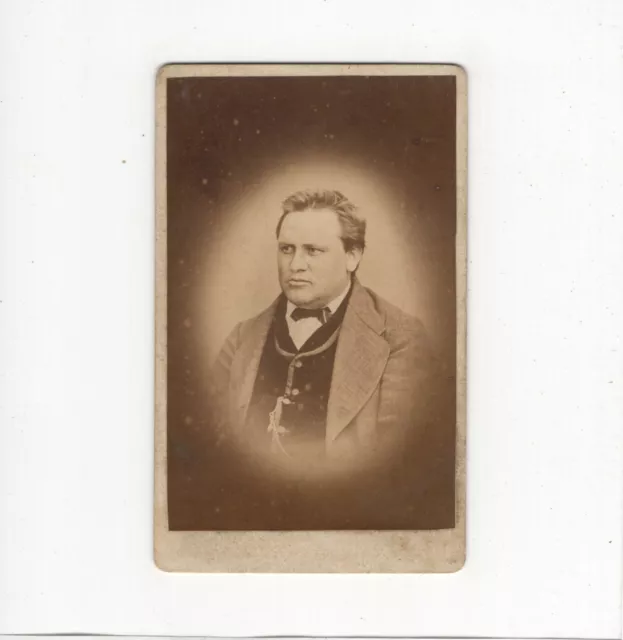 Gebr. Brändlein CDV Foto Herrenportrait - Schweinfurt 1870er