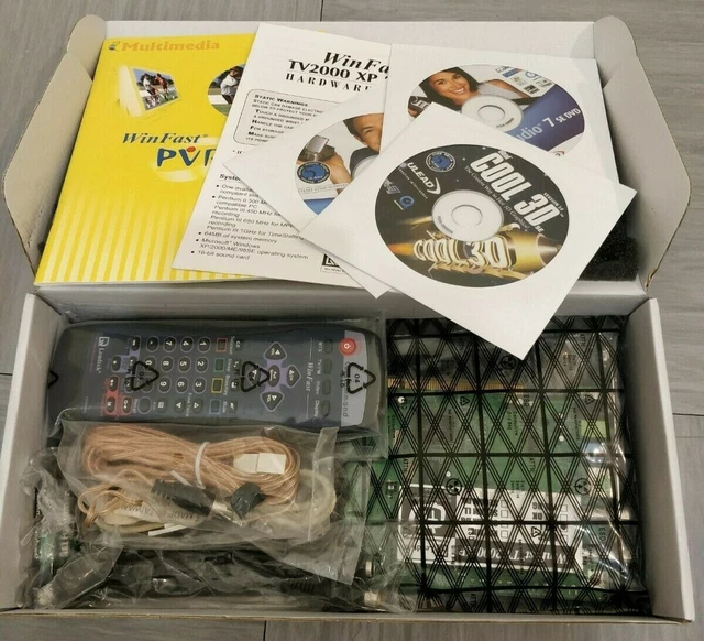 WinFast TV2000 XP Deluxe パソコン ＴＶキャプチャー WinFast TV2000XP Driver and Software CD : Free Download