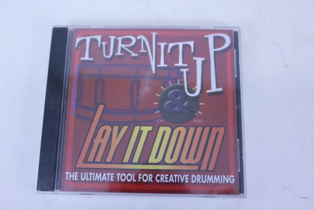 Rhythm Tech Turn It Up And Lay It Down CD Series Tool for Creative Drumming
