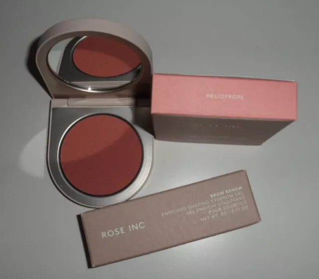 ROSE INC Cream Blush Devine Cheek & Lip Daylily 4,5g & Brow Renew 5g Gel klar