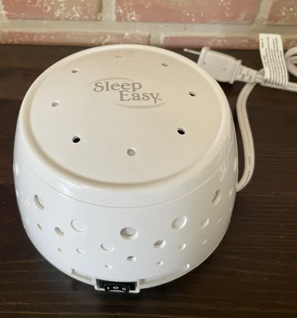 Ventilador de máquina de pantalla de sonido de ruido blanco de 2 velocidades Sleep Easy T12 ayuda para dormir