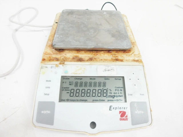 OHAUS E1D120 TOP LOADING BALANCE 4100 g - PARTS SYSTEM - II