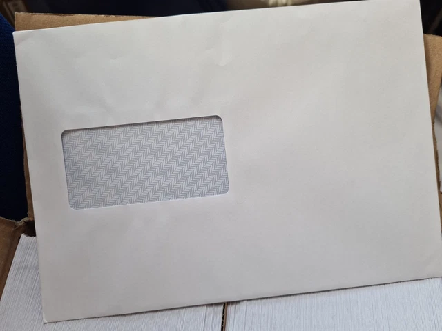 Scatola da 500 Buste Finestra C5 (Bianco)