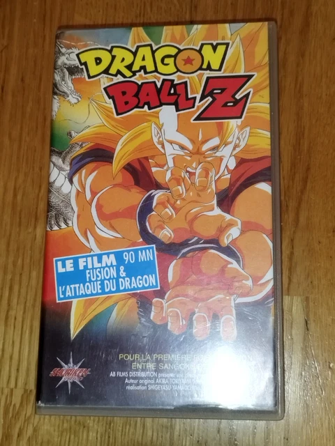 VHS Dragon Ball Z Le film oav Fusion & L'attaque du Dragon cassette k7
