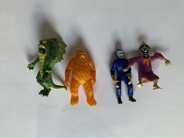 SCOOBY DOO VILLAINS 10,000 volt Phantom Racer Shaman Beast of ...