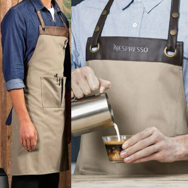 BNIB NESPRESSO BARISTA Collection Apron Stencil Brand New