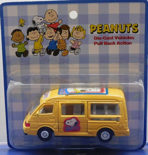 PEANUTS SNOOPY &BASEBALL Van" Sun Hing DieCast Vehicles New HTF £32.99
