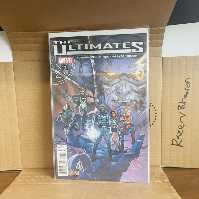 THE ULTIMATES #1 (Marvel 2015 ) Key 1st Appearance Of Ayo NM - MCU Blue Marvel