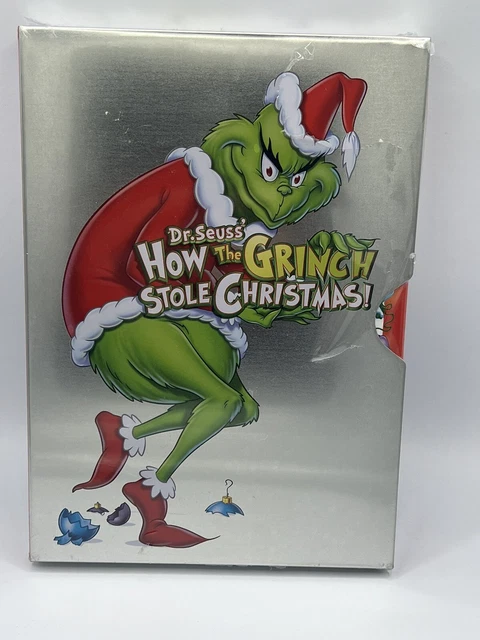 DR. SEUSS' HOW The Grinch Stole Christmas SEALED DVD 50th Birthday