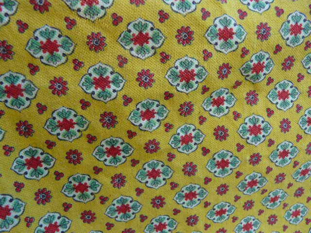 Dessus De Lit Vintage Appliqué Dresden Plate – Années 1940/50 – Tissu 68x86