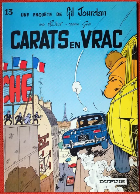 Maurice Tillieux / Gil Jourdan / Carats En Vrac / 1978 Comme Neuf