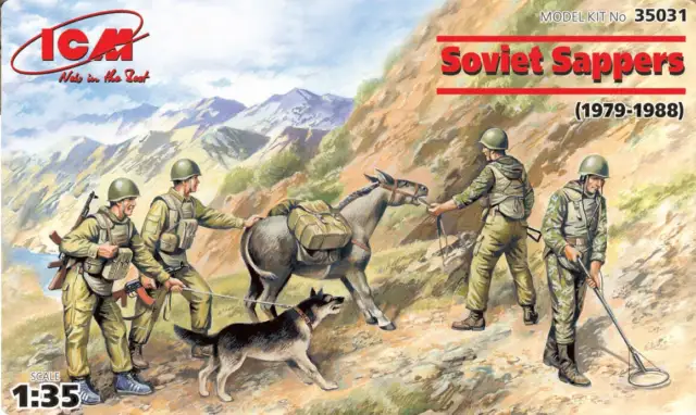 ICM 35031 1:35 Soviet Sappers (Afghan War 1979-1988)
