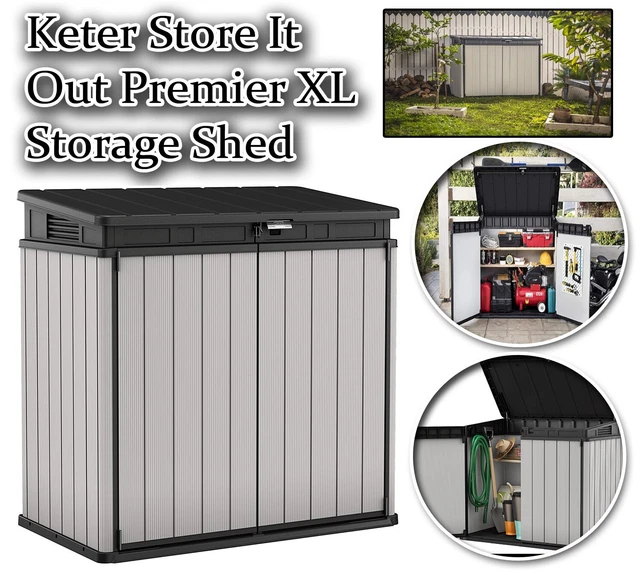 KETER ELITE WHEELIE Bin Shed Garden Storage The Best Store It Out Ever