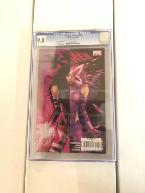 Uncanny X-Men #509 Psylocke KEY X-Men ‘97 MCU SPEC 9.8 CGC WHITE PGS Greg Land