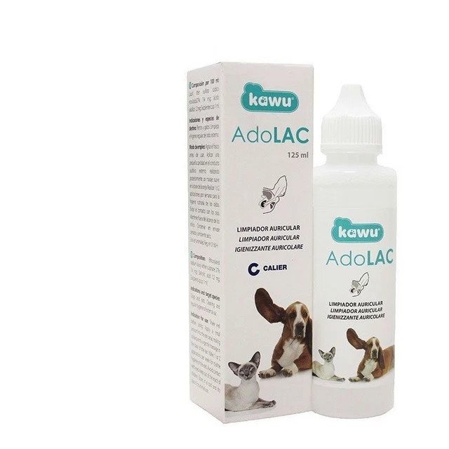 Limpiador Auricular ADOLAC 125ml para perros y gatos
