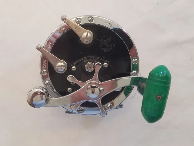 Moulinet De Pêche Vintage PENN N°309 Deep Sea Peer - Pêche En Mer - Fabriqué Aux USA - Pièce De Collection