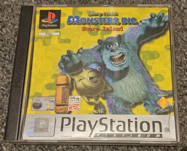 DISNEY PIXAR MONSTERS Inc. Scare Island, PS1, Vintage / Retro Gaming £2 ...