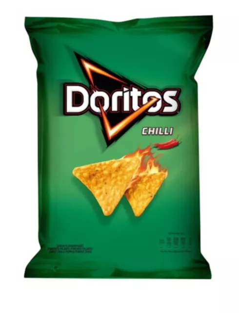 5X 140G Doritos Chilli Flavour *Spicy *Chips* *Crisps *Tracked* *Best Offer *New