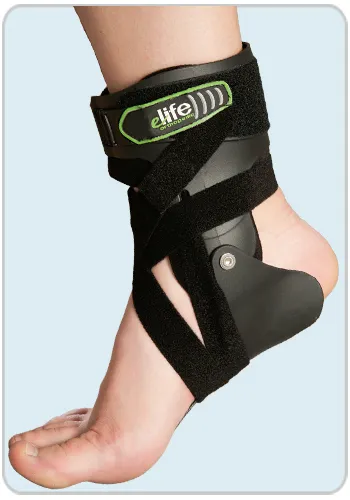 Hinged Ankle Support Brace Guard Foot Sprain Injury Strap Sports Immobilise NHS
