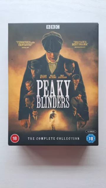 Peaky Blinders: The Complete Collection [18] DVD Box Set 1,2,3,4,5,6 1 - 6 ALL