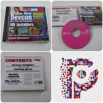 AMIGA Magazine FORMATO COPERTINA DISCO CD 22 Testato & Lavoro 