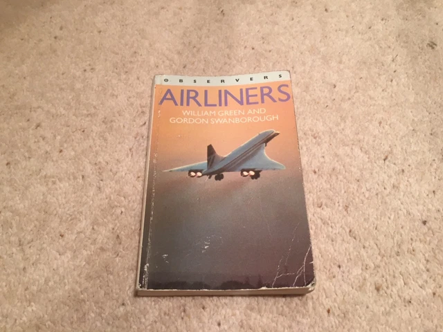 Jets For Reference VINTAGE AIRLINERS PLANES Jets Aircraft Reference Book Boeing Concorde ...