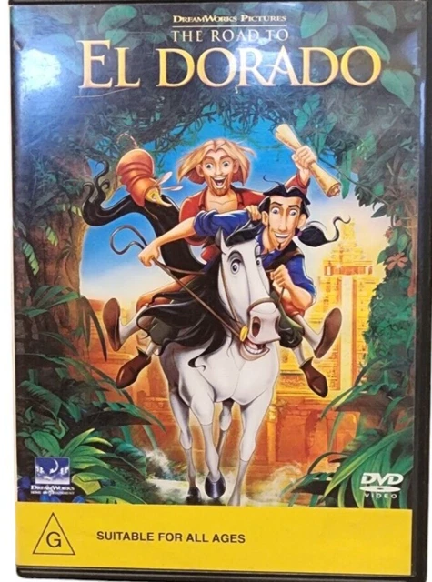 Opening To The Road To El Dorado 2000 Dvd DREAMWORKS DVD - The road to El Dorado (2000) Region 4 $7.50 - PicClick AU