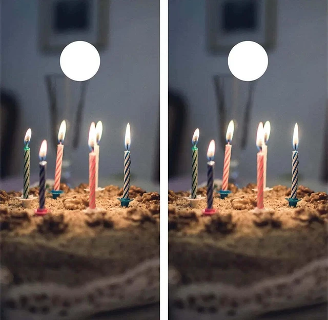 Birthday Candle Cornhole Vinyl Wraps & Cornhole Boards (2 Pack) R2010