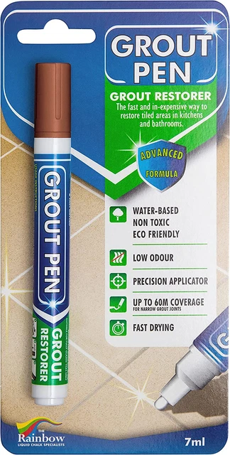 Terracotta Grout Pen Narrow 5Mm Tip for Tile Sealing