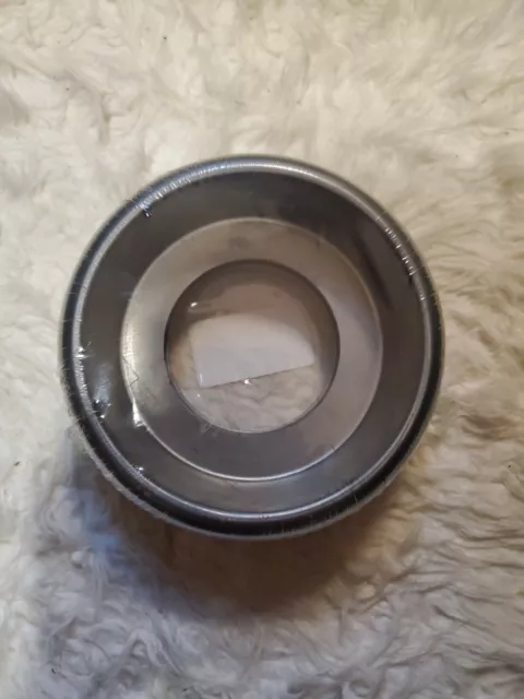 French Round Stop Lamp Bezel  Tail Light Rings 52-54 Ford Pair